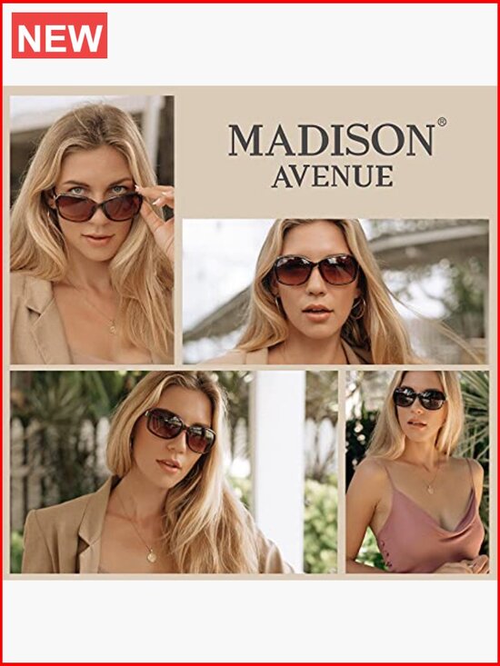 2 Pack Classic Vintage Sunglasses UV400 Protection Adult Unisex main image 6